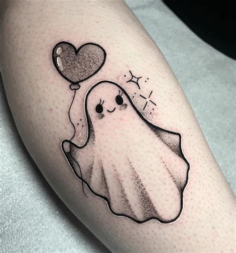 Cute Ghost Tattoo Designs