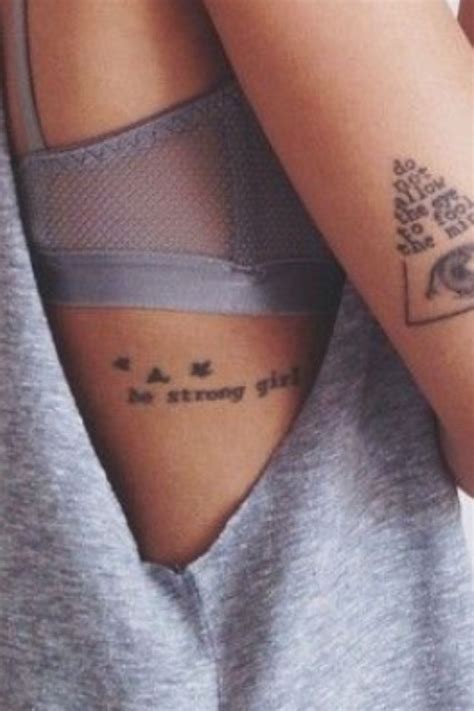 Cute Meaningful Rib Tattoos