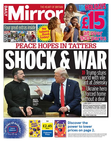 Daily Mirror Uk Newspaper 31 10 22 October 27Th 2022 Nhs Winter Crisis Fears Ebay