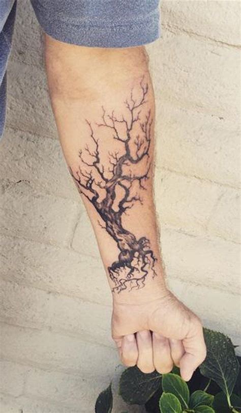 Dead Oak Tree Tattoo Dead Oak Tree Tattoo