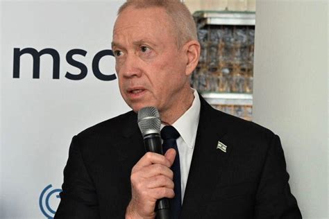 Defense Minister Gallant Iran In Talks To Sell Advanced Weapons To 50