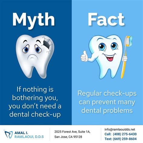 Dental Check Up Myths Vs Facts Explained Dental Check Up Myths Vs Facts Explained