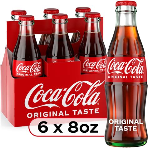 Diet Coca Cola 8 Oz Glass Bottles 6 Pack Beverages2u Diet Coca Cola 8 Oz Glass Bottles 6 Pack Beverages2u
