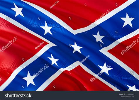 Dixie Flag 3D Renderingconfederate States America Stock Illustration Dixie Flag 3D Renderingconfederate States America Stock Illustration