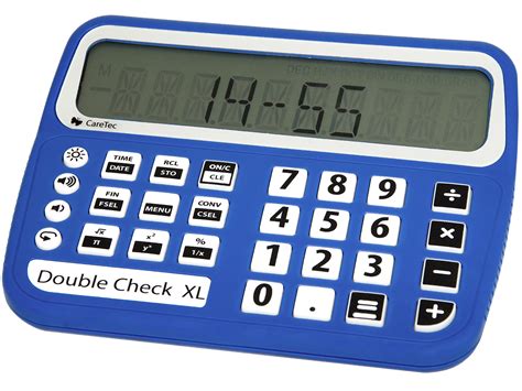 Doublecheck Xl Talking Desktop Calculator Caretec