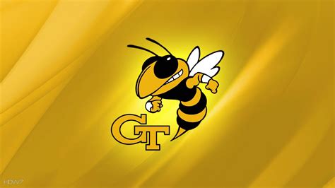 Download Georgia Tech Bee Design Wallpaper Wallpapers Com