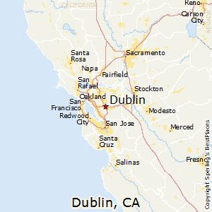 Dublin California Map