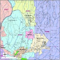 Editable San Marcos Map With Roads Highways Amp Zip Codes Illustrator