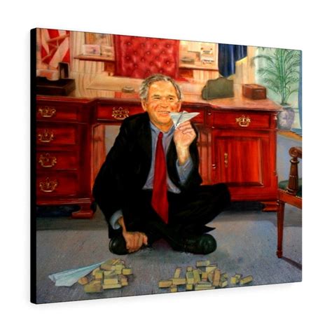 Epstein George Bush Painting