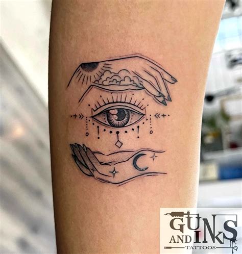 Evil Eye Tattoo Design