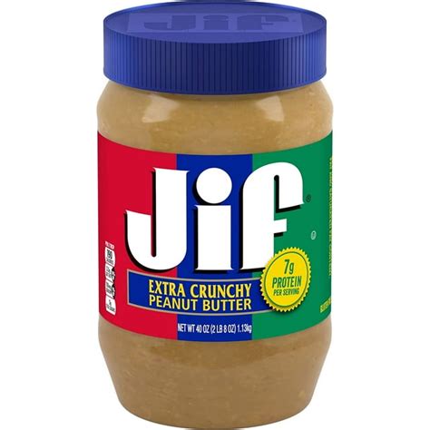 Extra Crunchy Peanut Butter Jif