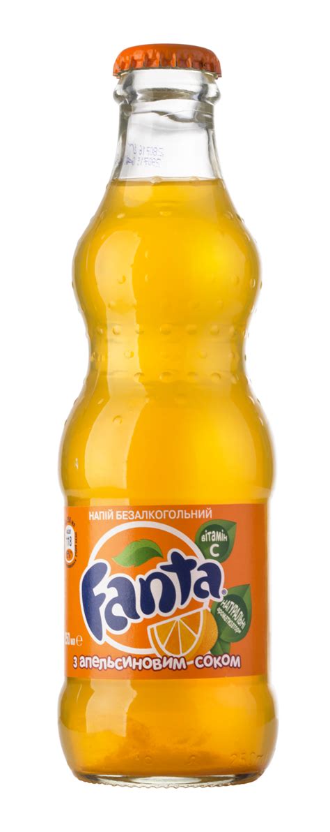 Fanta Glass Bottle Png