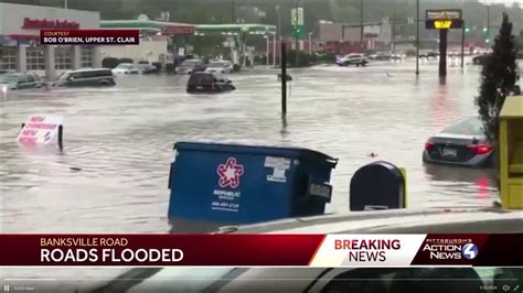 Fast Heavy Downpour Causes Flash Flooding Around Allegheny County