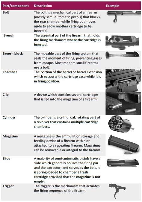 Firearms Module 2 Key Issues Firearms Parts And Components Firearms Module 2 Key Issues Firearms Parts And Components