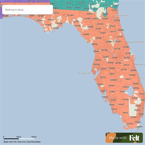 Florida Zip Code Maps Map Of Florida Florida Zip Code Florida
