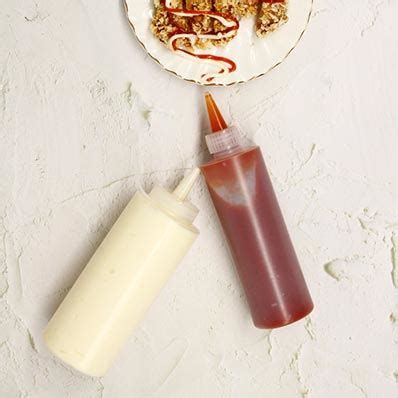 Food Grade Leakproof 16Oz Plastic Sauce Bottle With Lid Food Grade Leakproof 16Oz Plastic Sauce Bottle With Lid