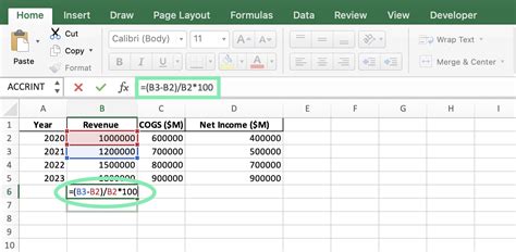 Formula To Create A Percentage Change Between Two Numbers In Excel Formula To Create A Percentage Change Between Two Numbers In Excel