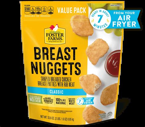 Foster Farms Breast Nuggets Allergy And Ingredient Information