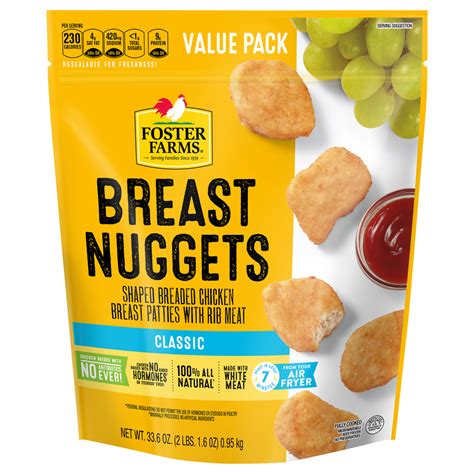 Foster Farms Breast Nuggets Gluten Free 18 Oz Instacart