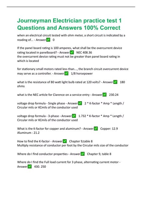 Free Journeyman Electrician Practice Test 2026 Free Journeyman Electrician Practice Test 2026