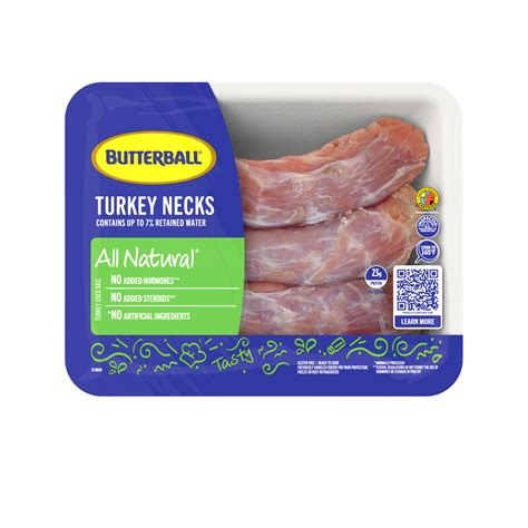 Fresh All Natural Turkey Necks Butterball Fresh All Natural Turkey Necks Butterball