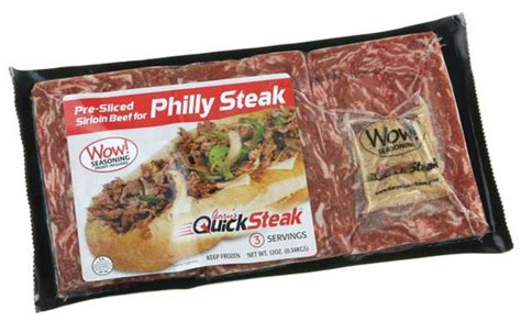 Frozen Cheesesteak Meat