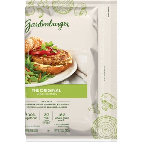 Gardenburger Veggie Burgers Original 10 Oz Kroger