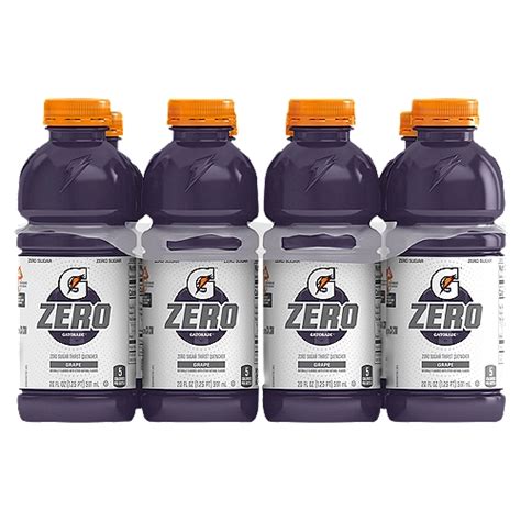 Gatorade Zero Thirst Quencher Grape Zero Sugar Hero