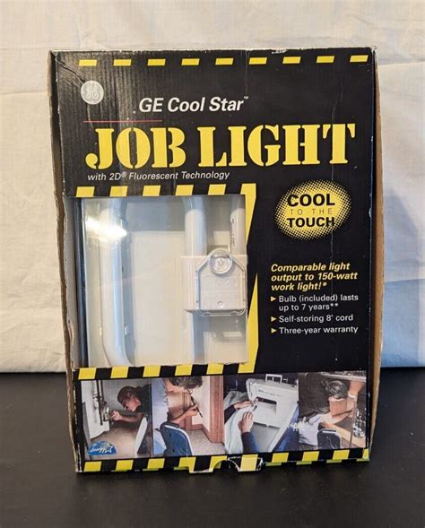 Ge Cool Star Job Work Light Lamp With Handle 2D Fluorescent Shop Corded Working Ebay Ge Cool Star Job Work Light Lamp With Handle 2D Fluorescent Shop Corded Working Ebay
