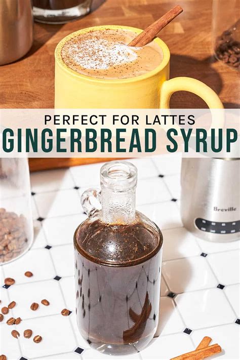 Gingerbread Syrup The Baked Collective