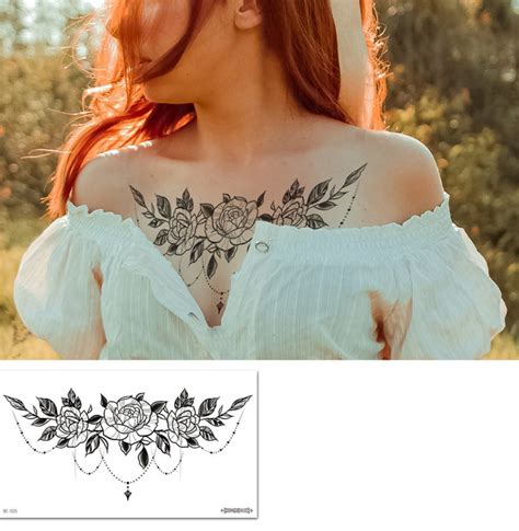 Girly Chest Tattoos Designs Girly Chest Tattoos Designs