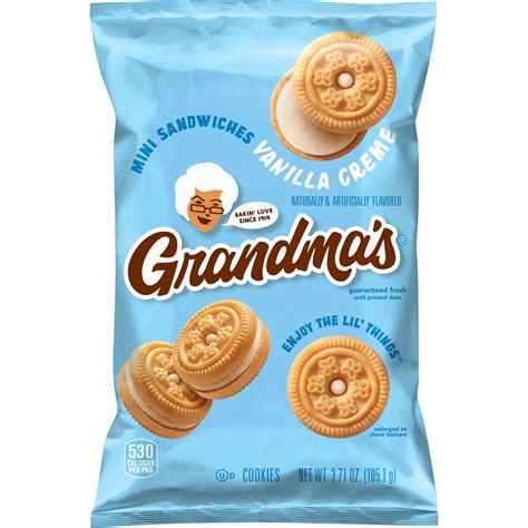 Grandma S Vanilla Mini Sandwich Cremes Cookies 1 Oz Kroger Grandma S Vanilla Mini Sandwich Cremes Cookies 1 Oz Kroger