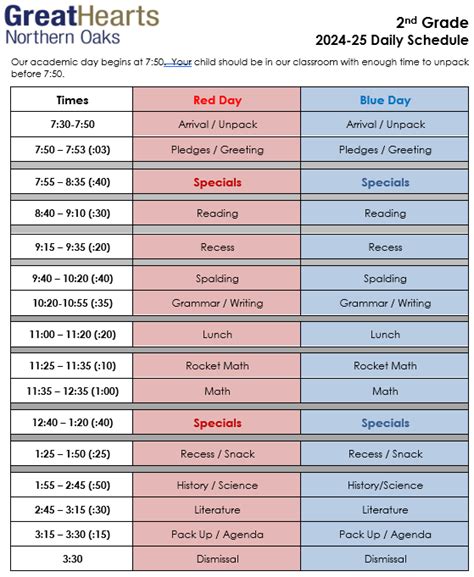 Great Hearts Northern Oaks Second Grade Spalding Great Hearts Northern Oaks Second Grade Spalding