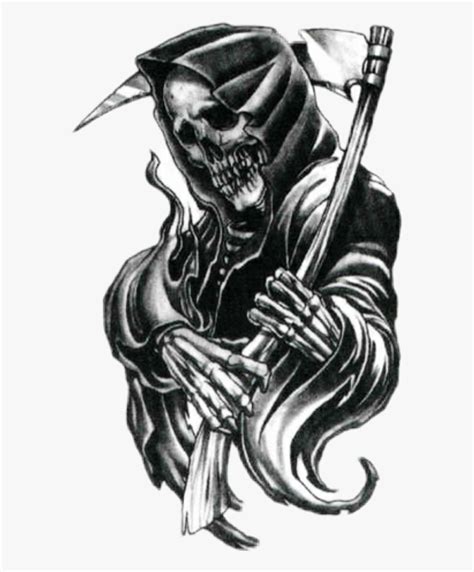 Grim Reaper Devil Tattoo