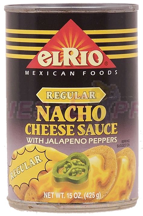 Groceries Express Com Product Infomation For El Rio Mexican Foods Regular Nacho Cheese Sauce With Jalapeno Peppers 7067000245 Groceries Express Com Product Infomation For El Rio Mexican Foods Regular Nacho Cheese Sauce With Jalapeno Peppers 7067000245
