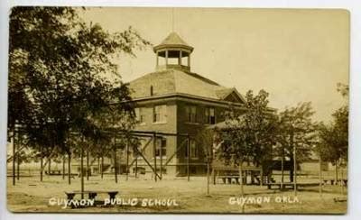 Guymon Ok Public School Playground Rppc Postcard Ebay
