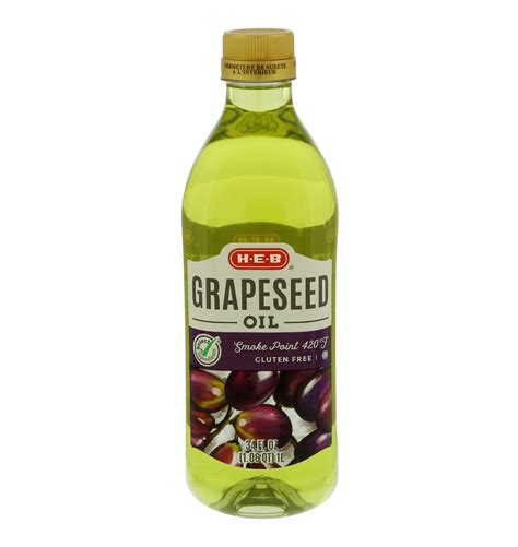 H E B Grapeseed Oil H E B Grapeseed Oil