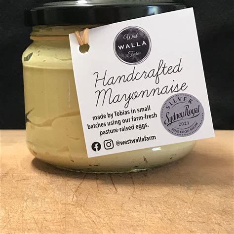 Handcrafted Mayonnaise Silver Medal 2021 Sydney Royal Fine Food Handcrafted Mayonnaise Silver Medal 2021 Sydney Royal Fine Food