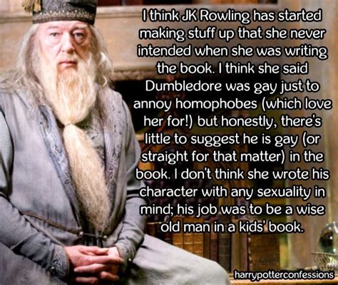 Harry Potter Confessions I Like Jk S Gay Dumbledore He Was A Totally Harry Potter Confessions I Like Jk S Gay Dumbledore He Was A Totally