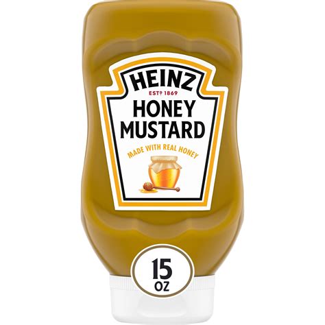 Heinz Honey Mustard Sauce 1Oz Heinz Honey Mustard Sauce 1Oz