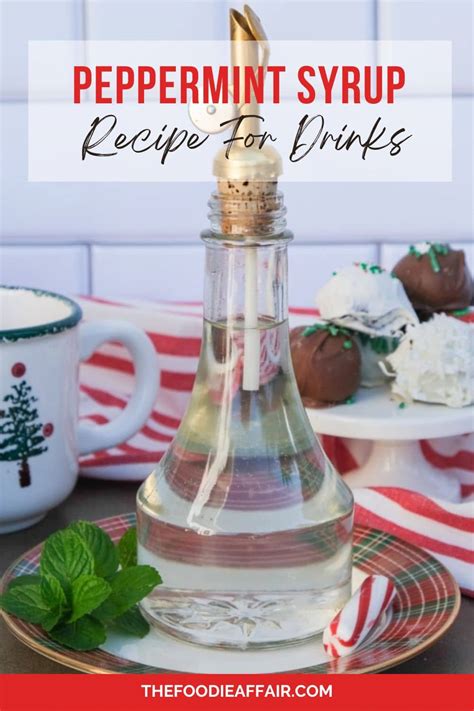 Homemade Peppermint Syrup Recipe Love Mischka Homemade Peppermint Syrup Recipe Love Mischka