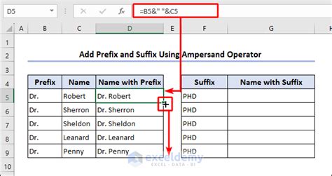 How To Add A Prefix In Excel Learn Excel How To Add A Prefix In Excel Learn Excel