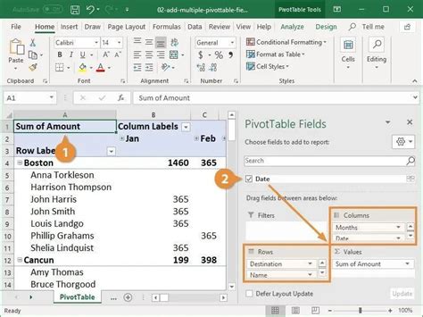 How To Create Pivot Table In Excel Techbout