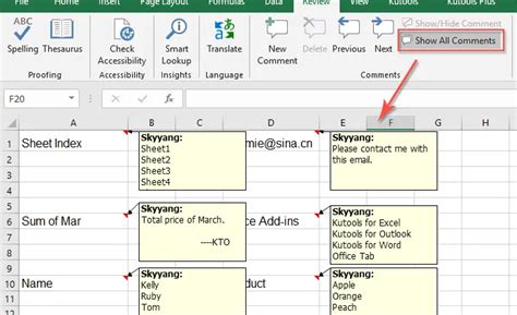 How To Hide All Notes In Excel At Once Healthy Food Near Me