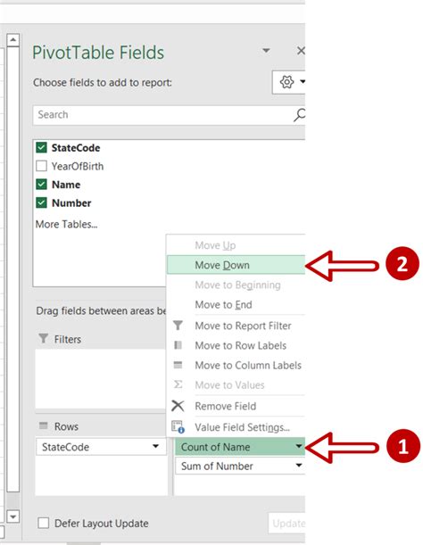 How To Move Columns In A Pivot Table In Excel Spreadcheaters