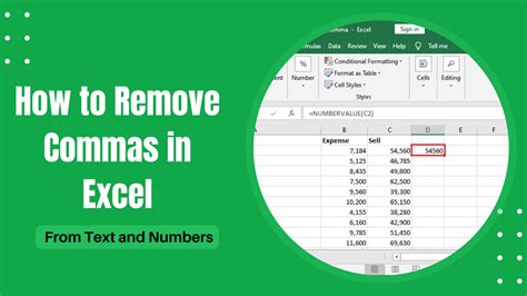 How To Remove Commas In Excel From Text And Numbers Earn Amp Excel How To Remove Commas In Excel From Text And Numbers Earn Amp Excel