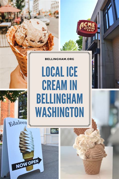 Ice Cream Bellingham Washington