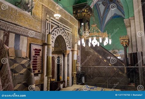 Isaac Hall Inside Of Cave Of Machpelah In Hebron Or Tomb Of The