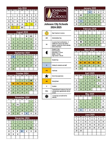 Johnson City Schools Calendar 2025 2026 In Pdf Johnson City Schools Calendar 2025 2026 In Pdf