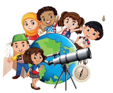 Kids Exploring Clipart Kids Exploring Clipart